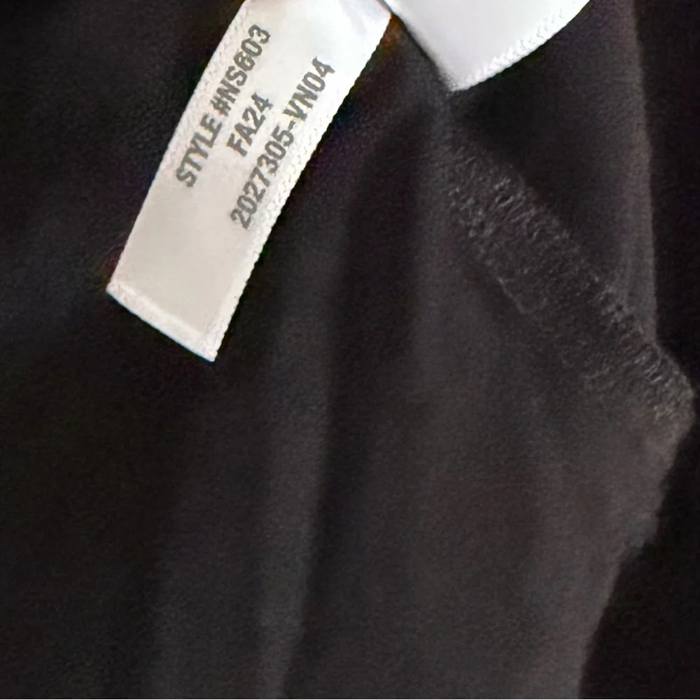 Madewell Side Cinch LS Polo Top Small - Picture 7 of 7